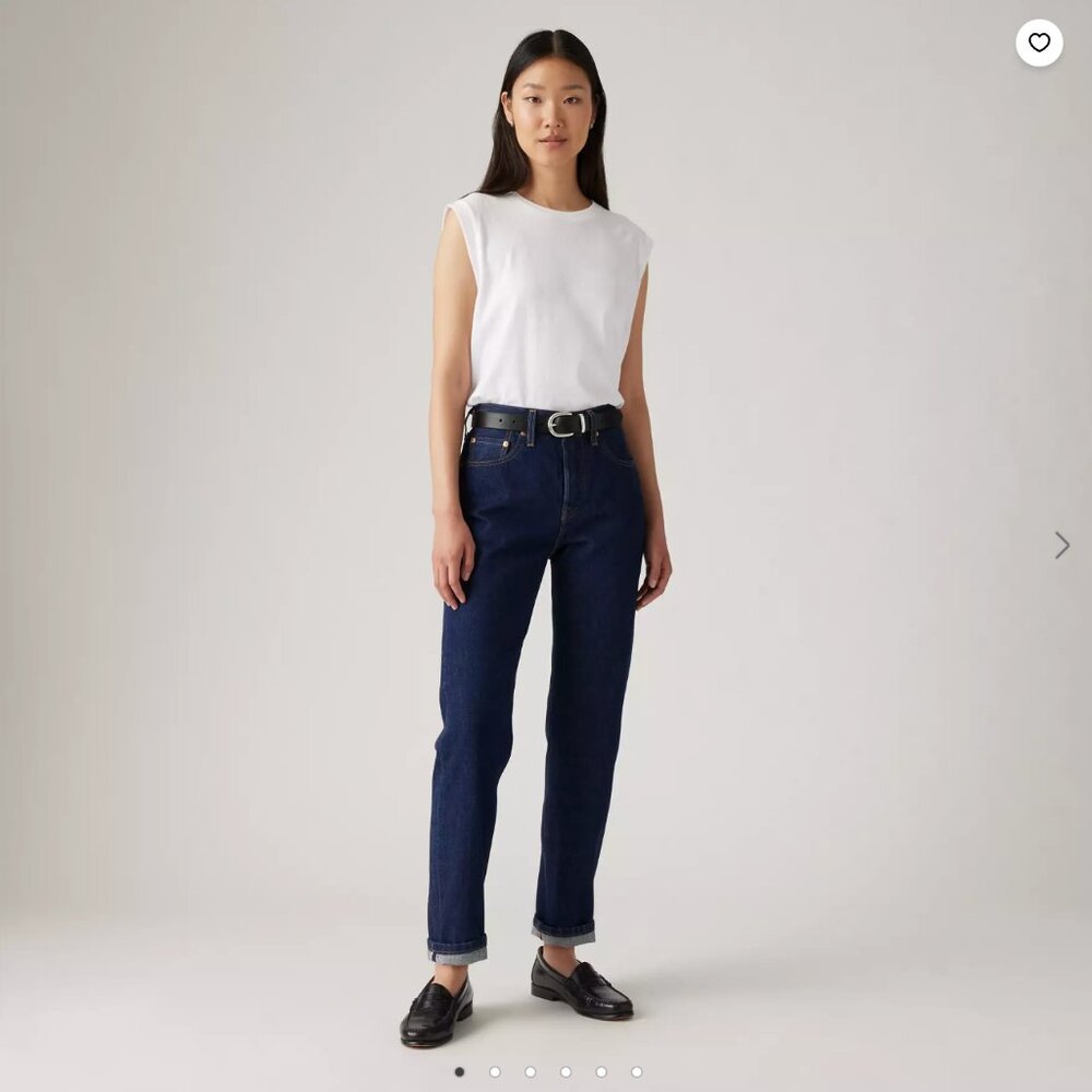 NEW Levi's 501 Original Fit Selvedge Jeans Size 28 x 32